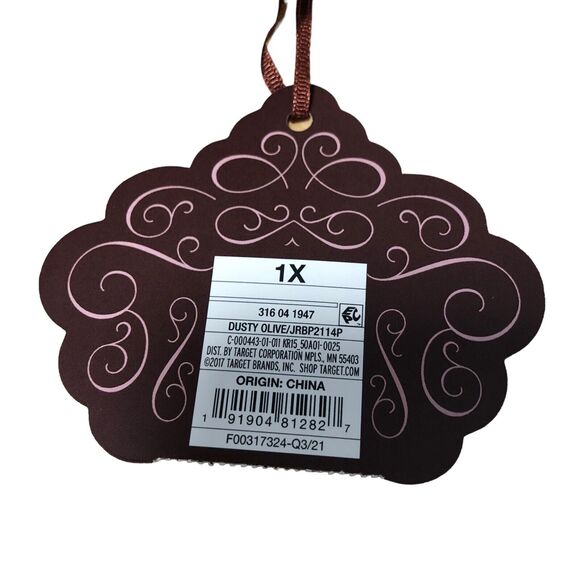 NEW Knox Rose Jogger Pants Joggers Womens Plus Size 1X Dusty Olive Elastic Waist - Picture 9 of 9